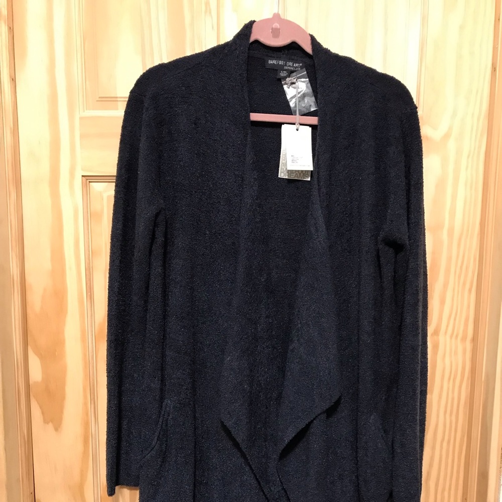 Barefoot Dreams CozyChic Lite Island Wrap L/XL. Indigo